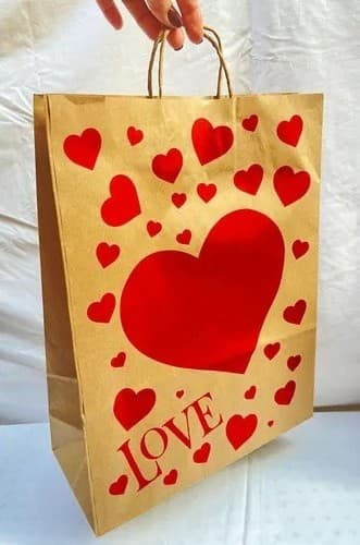 Sacola De Papel Kraft M